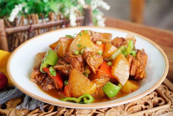 萝卜烧鸡块的营养-萝卜烧鸡块的家常做法3