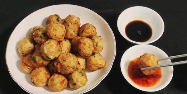 萝卜丸子怎么做才酥脆-炸萝卜丸子的做法22