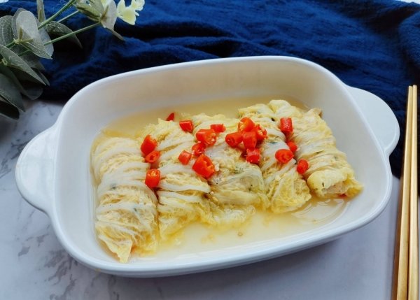 补钙吃什么食物好-白菜鸡肉卷怎么做1