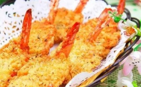 生煎蚝油凤尾虾怎么做-生煎蚝油凤尾虾的做法3