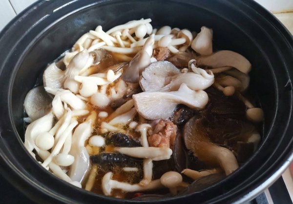 小鸡炖蘑菇用的什么蘑菇-小鸡炖蘑菇的家常做法8