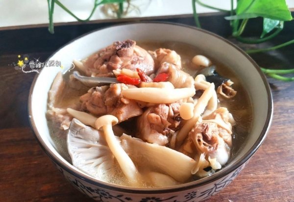 小鸡炖蘑菇用的什么蘑菇-小鸡炖蘑菇的家常做法10