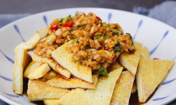 家常蒜蓉豆腐-蒜蓉豆腐的做法9