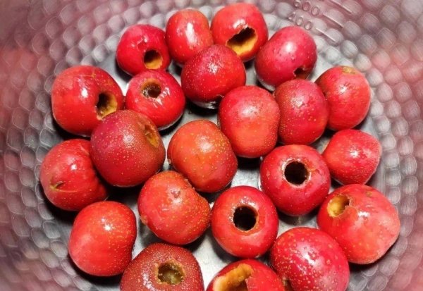 山楂可以做成哪些食品-糖桂花酿山楂7