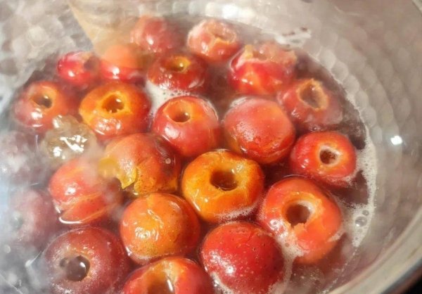 山楂可以做成哪些食品-糖桂花酿山楂9