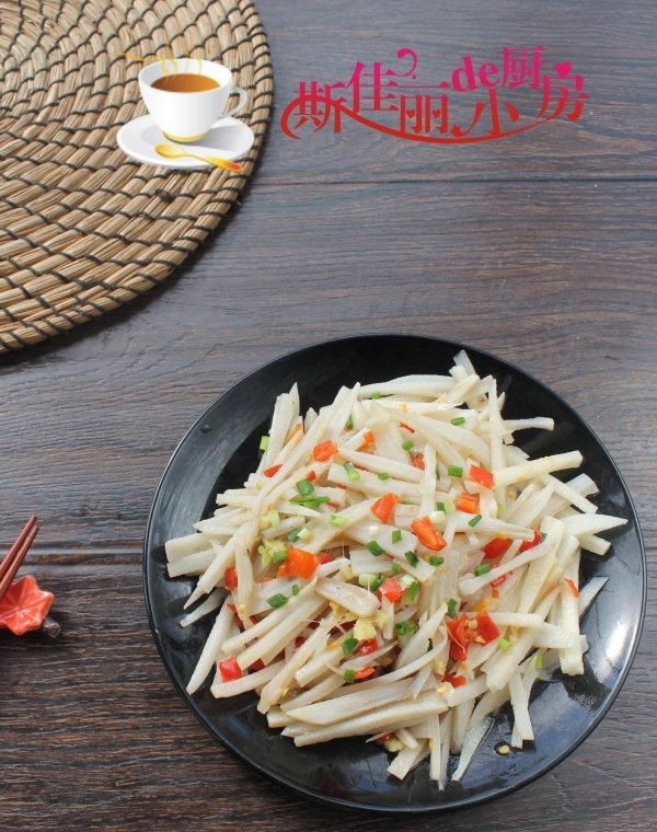 剁椒炒藕丝怎么做-剁椒炒藕丝的家常做法4