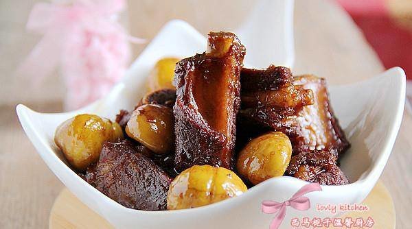 板栗烧排骨怎么做-板栗烧排骨的家常做法1