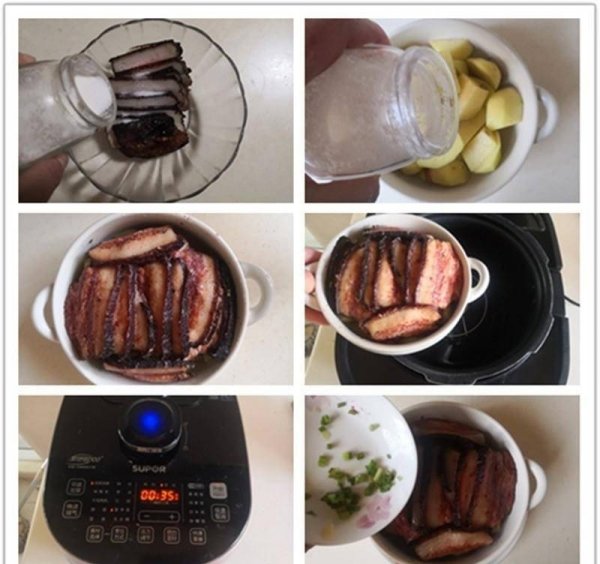 土豆蒸扣肉怎么做好吃-土豆蒸扣肉的做法3