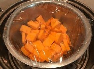 南瓜椰蓉小方怎么做-南瓜椰蓉小方的做法2