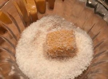 南瓜椰蓉小方怎么做-南瓜椰蓉小方的做法8