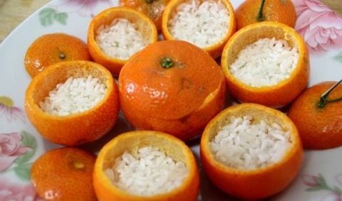 橘子皮可以蒸米饭吗-橘子皮蒸米饭4