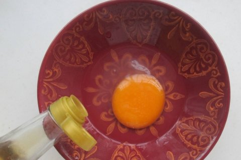 夏天没劲吃什么好-毛豆炒蛋的做法7