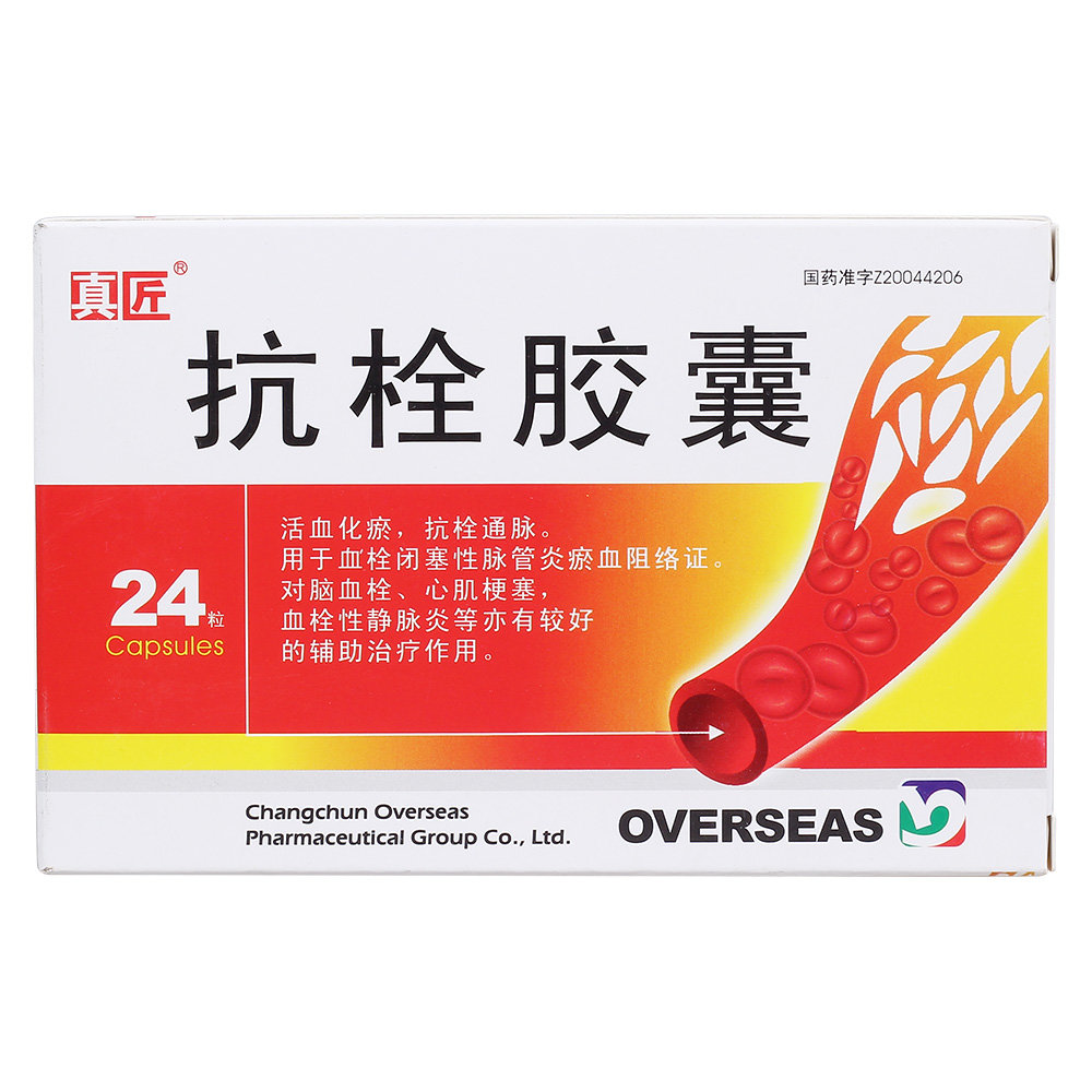 《真匠 抗栓胶囊》说明书