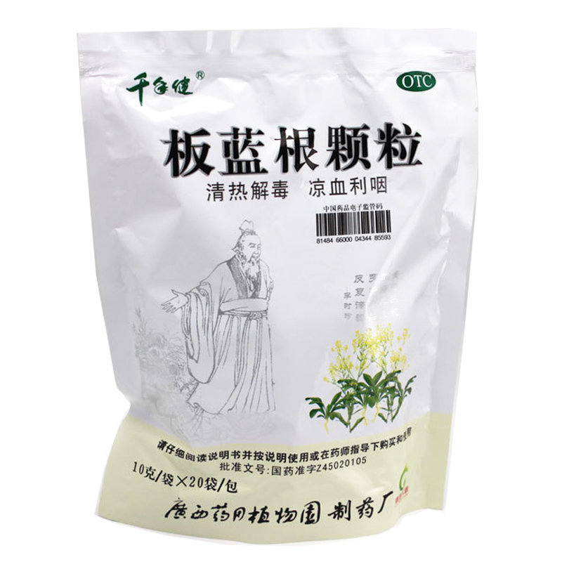 《广西药用植物园 板蓝根...