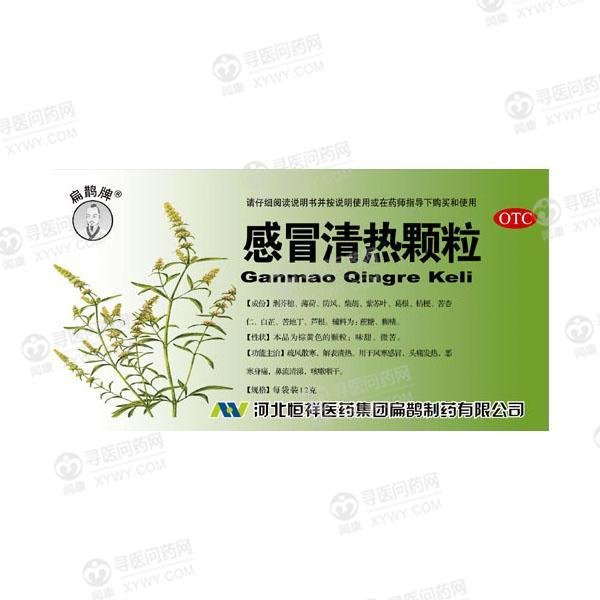 《河北恒祥扁鹊制药 感冒...