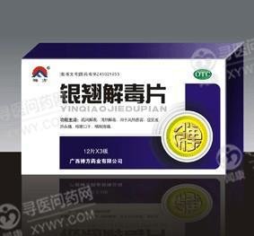 《广西禅方 银翘解毒片》说明书