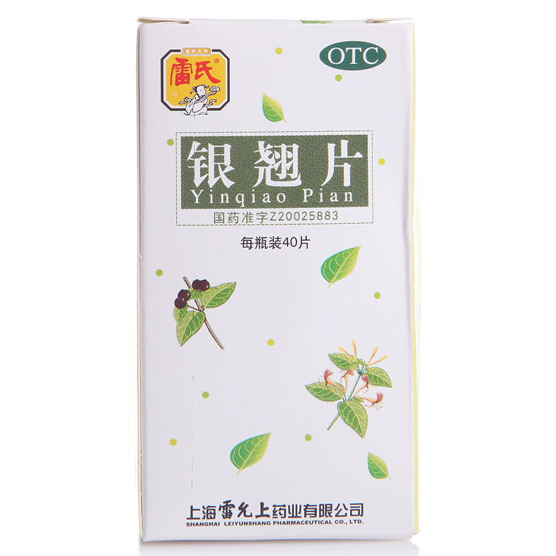 《上海雷允上 银翘片》说明书