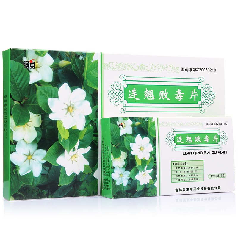 《强身 连翘败毒片》说明书