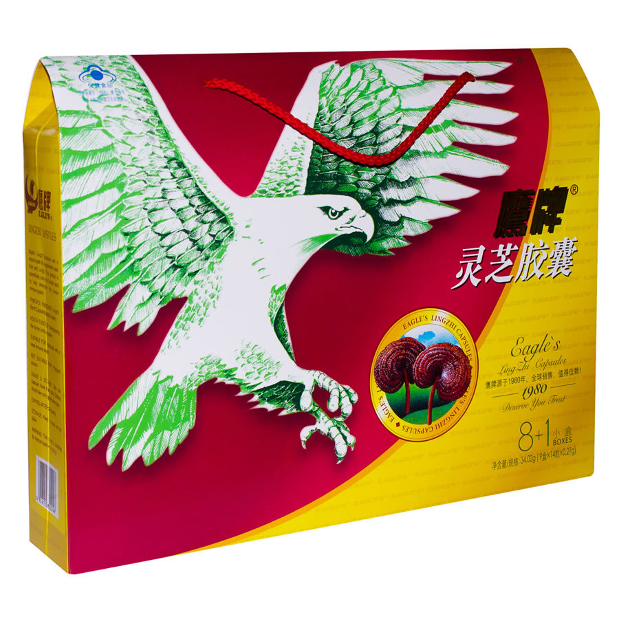 《鹰牌 鹰牌灵芝胶囊》说...