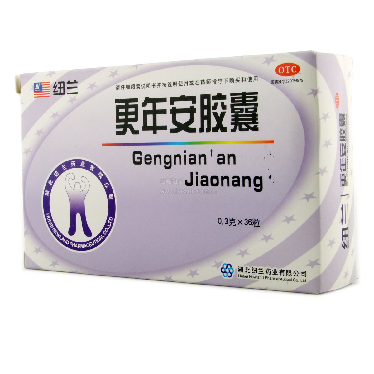 《湖北纽兰 更年安胶囊》...