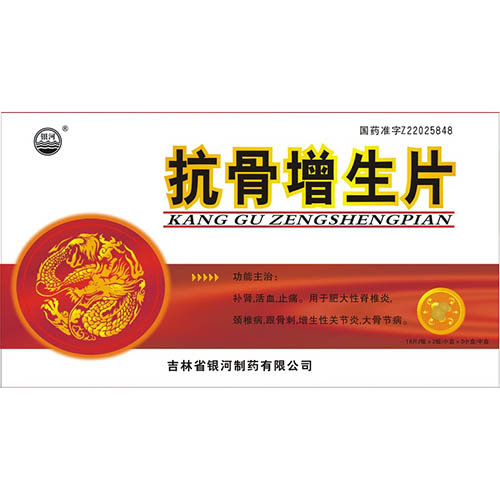 《吉林银河 抗骨增生片》说明书