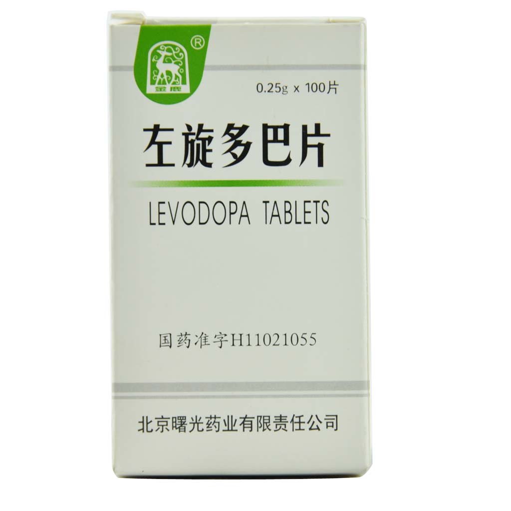 《金鹿 左旋多巴片》说明...