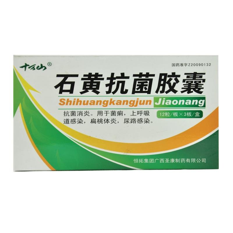 《恒拓集团广西圣康 石黄抗菌胶囊》说明书