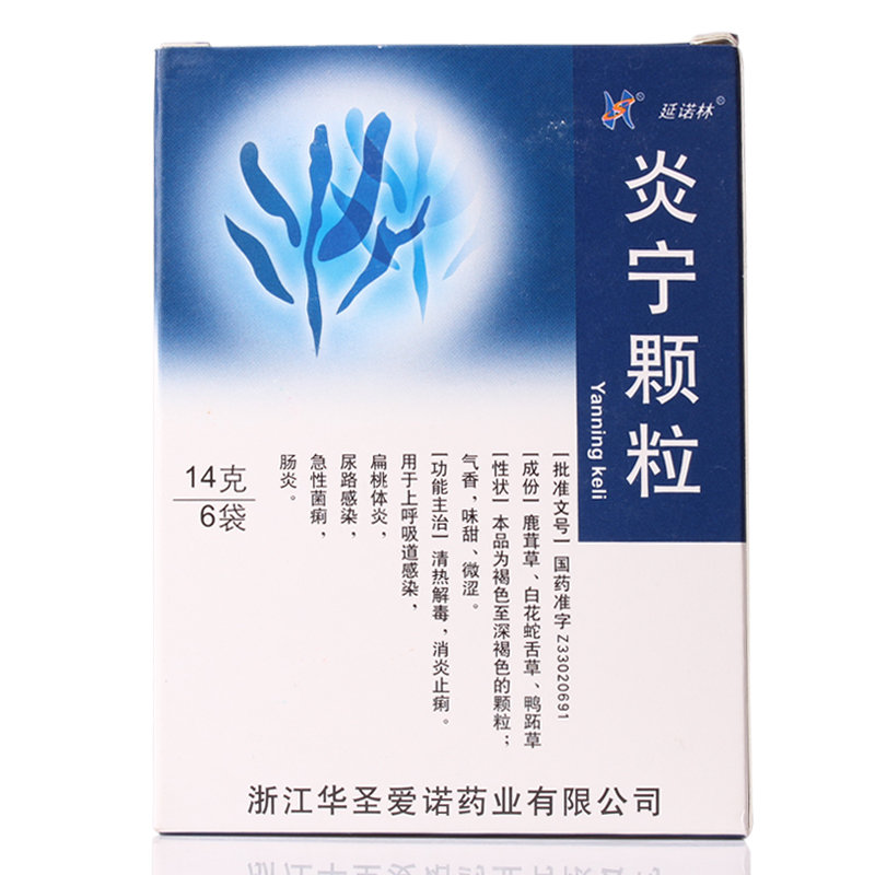 《炎宁颗粒》说明书
