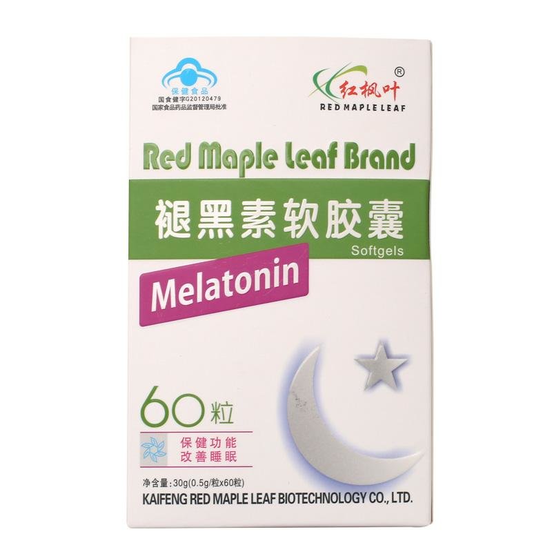 《红枫叶 红枫叶牌褪黑素...