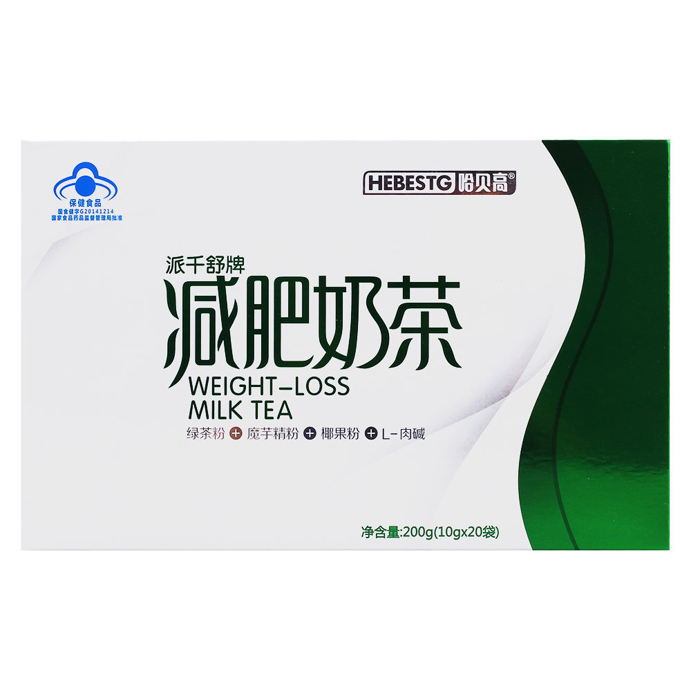 《派千舒牌减肥奶茶》说明...