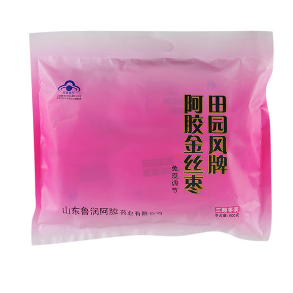 《田园风牌阿胶金丝枣》说...