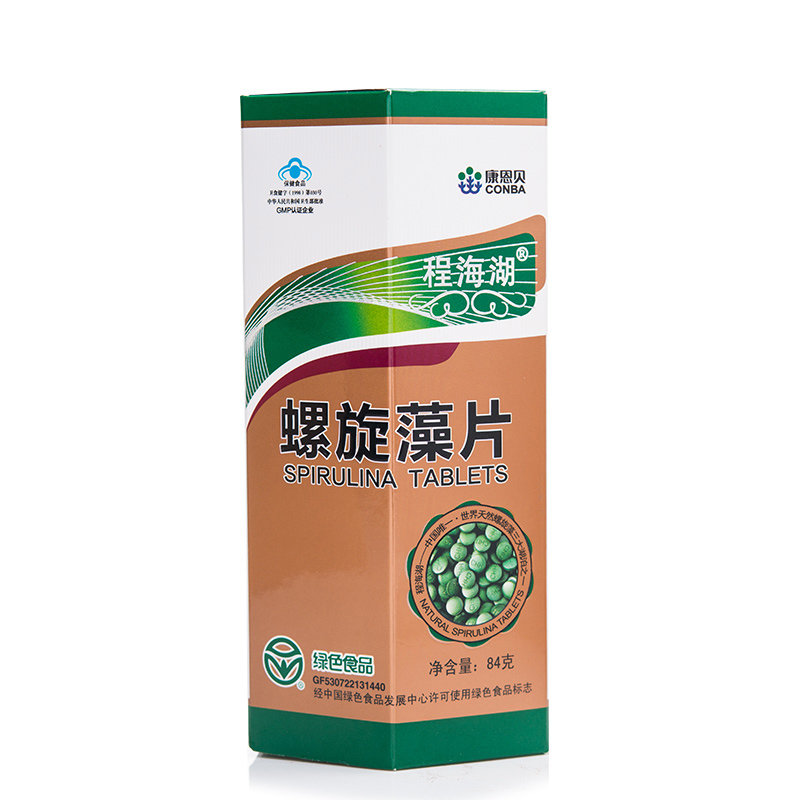 《程海湖R螺旋藻片》说明...