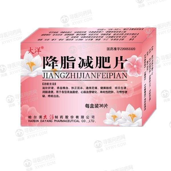 《哈尔滨大洋 降脂减肥片...