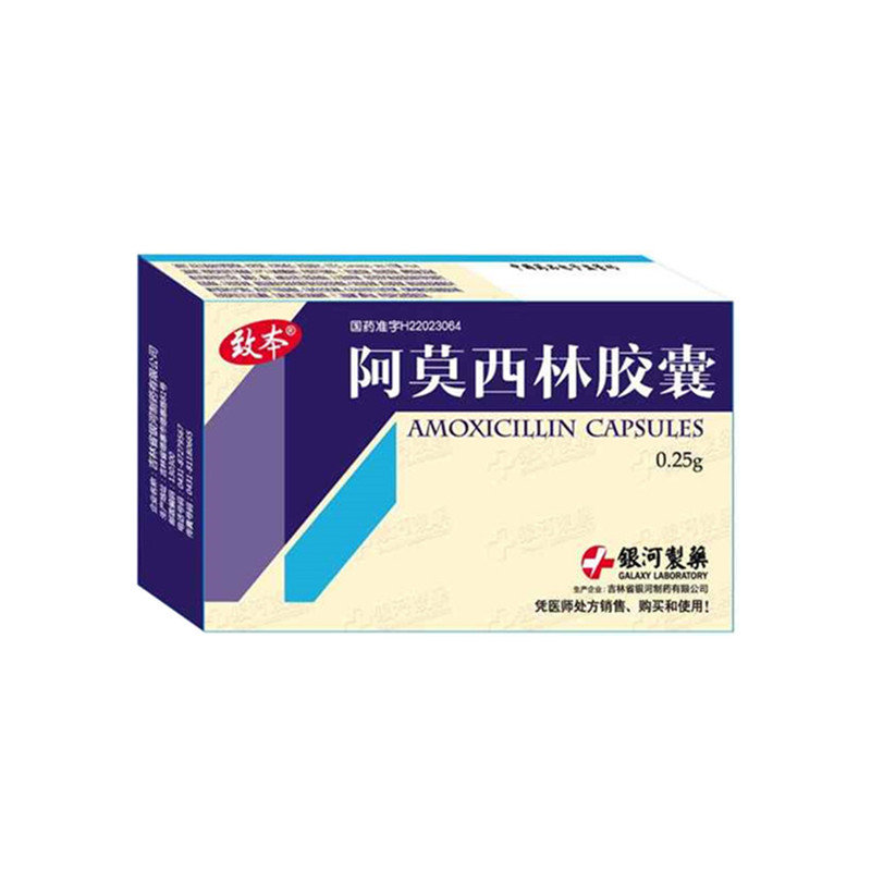 《吉林银河 阿莫西林胶囊》说明书