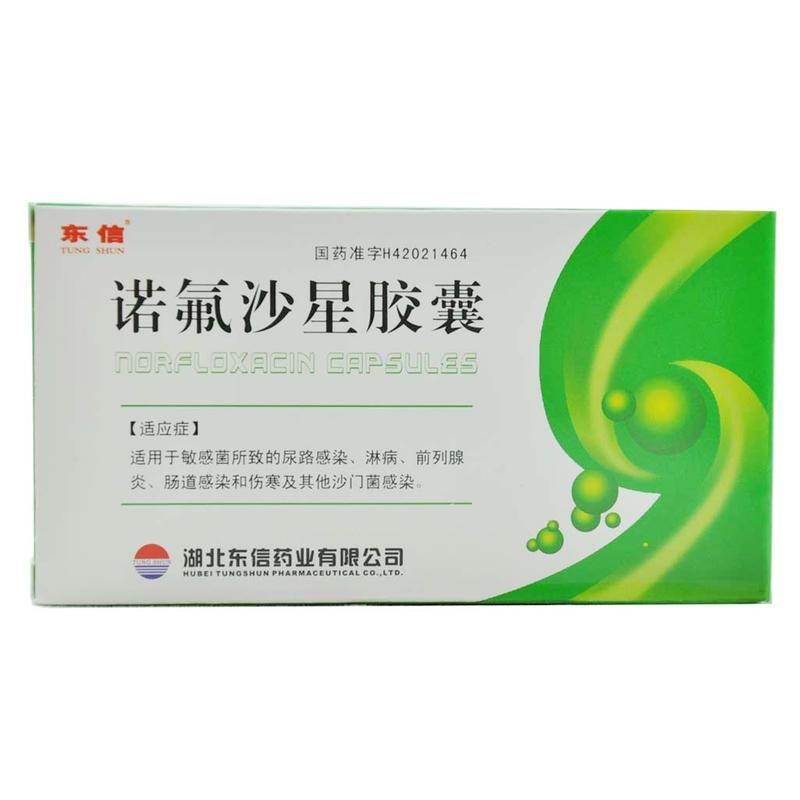 《武汉东信 诺氟沙星胶囊...