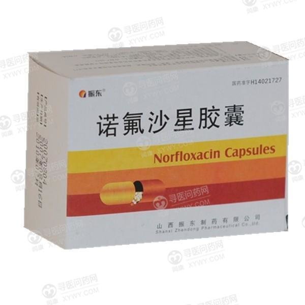 《山西振东 诺氟沙星胶囊...