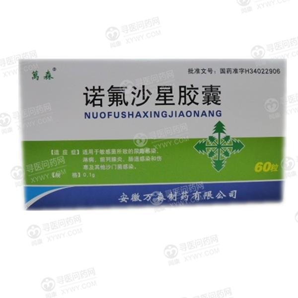 《安徽万森 诺氟沙星胶囊...