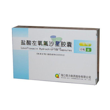 《海口奇力 盐酸左氧氟沙...