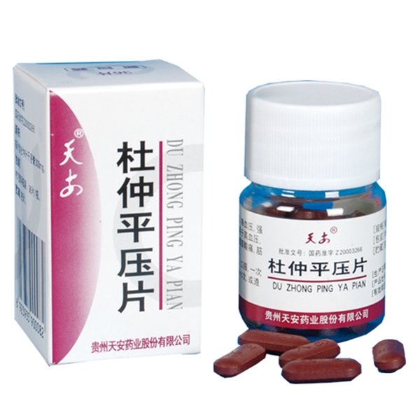 《天安 杜仲平压片》说明书