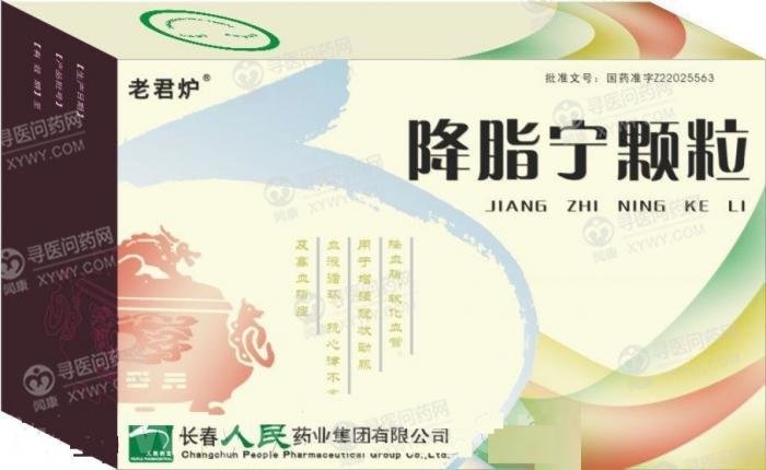 《长春人民药业 降脂宁颗粒》说明书