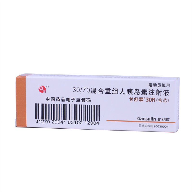 《甘舒霖30R》说明书