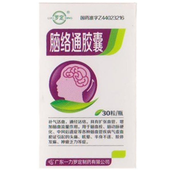 《广东一力 脑络通胶囊》...