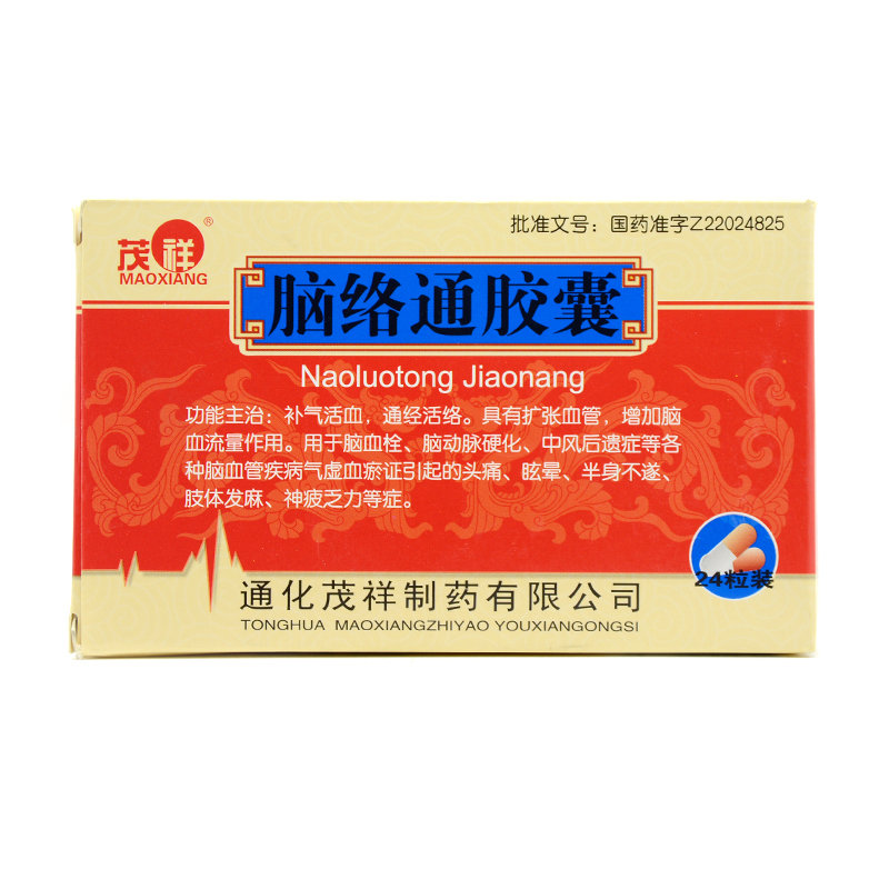 《通化茂祥 脑络通胶囊》说明书