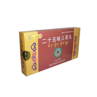 《金诃 二十五味儿茶丸》说明书