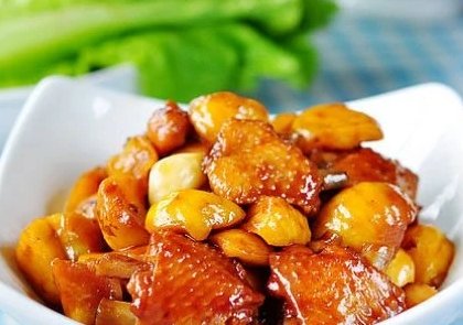 板栗鸡块