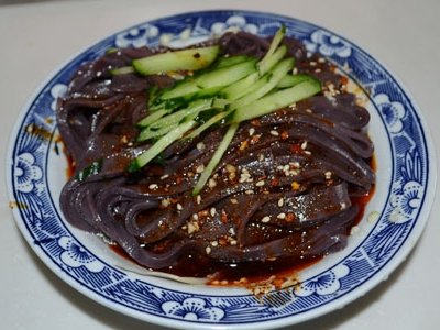 凉菜黑凉皮怎么做好吃