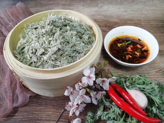 凉拌蒸野菜怎么做好吃